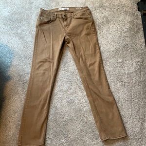 Men’s Tan Skinny Jeans